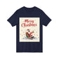 Unisex Jersey Short Sleeve V-Neck Tee